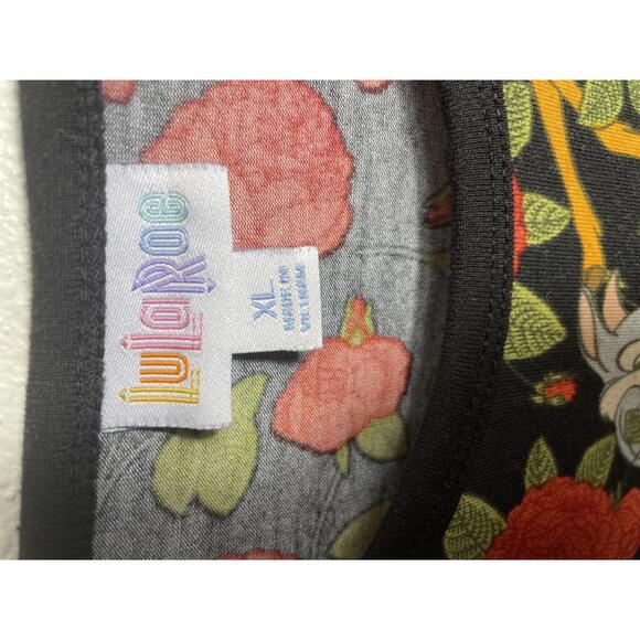 LuLaRoe Disney Bambi Blouse Top Women's XL Tunic Deer - Picture 2 of 6